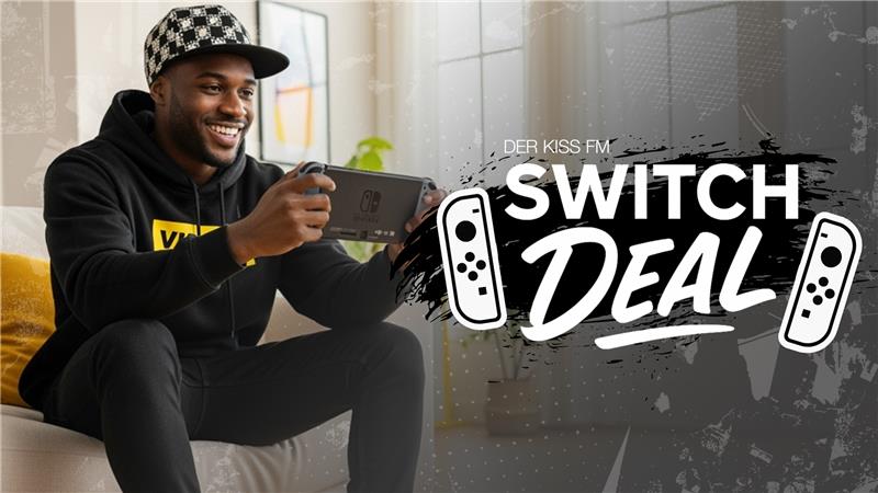 KISS 'n' Switch - Mann mit Nintendo Switch 2